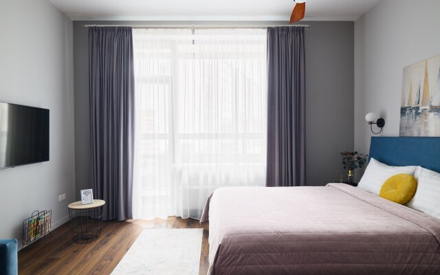 Tochka Prityazheniya na Vyborgskoy Naberezhnoy Apartments