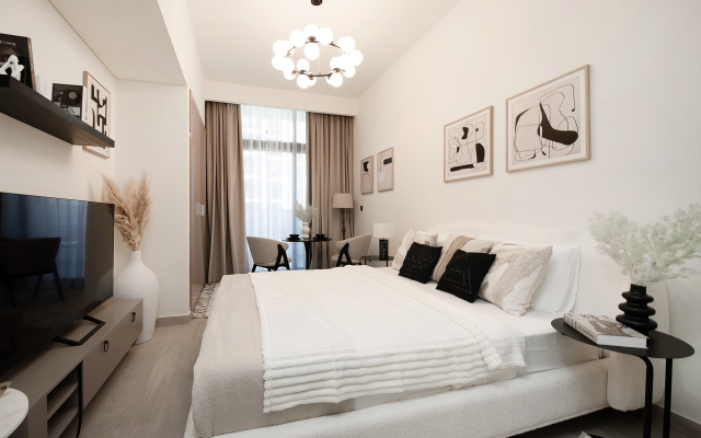Modern Studio In Azizi Riviera Apartments