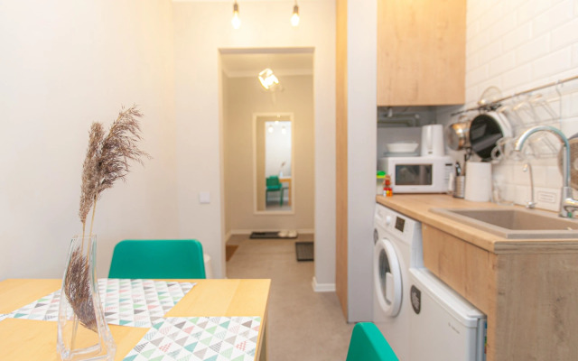 Квартира В самом центре Калининграда уютная квартира в скандинавском стиле