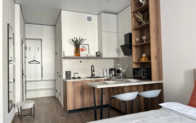 Uyutnaya Studiya Ryadom S Akvaparkom I Chashey Apartments