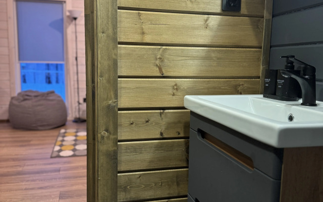 Частный дом на поляне