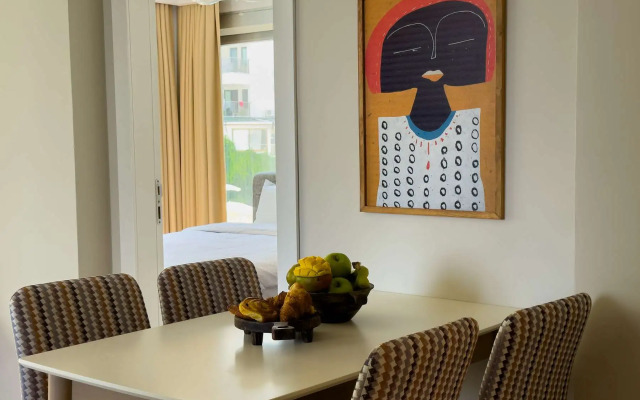 Апартаменты 2+1 Qoople Begonia в 20 метрах от моря