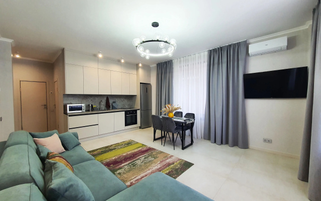 Apartamenty s panoramnym vidom na gory. Esto-Sadok. Zit' v gorah