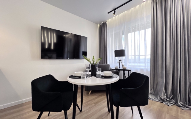 Vidovaya studiya s khammamom u reki Apartments