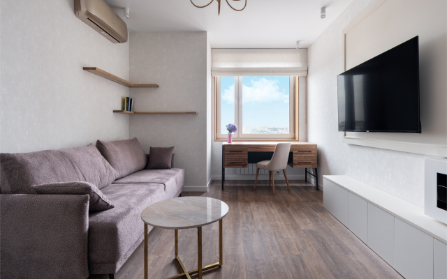 Квартира уютная с дизайнерским ремонтом рядом с метро