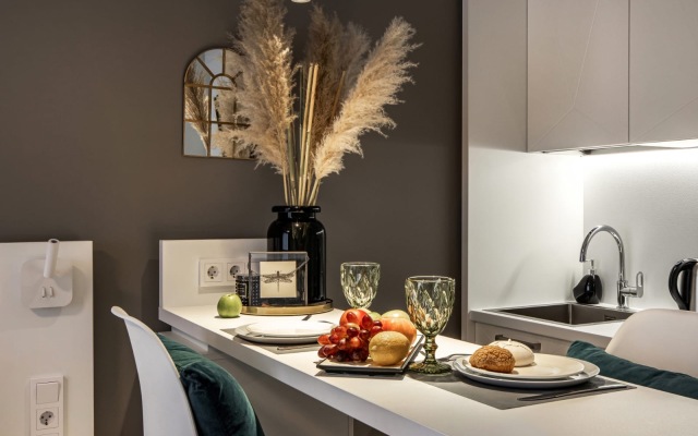 Apartamenty Stilnye Apartamenty U Metro Bukharestskaya Flat