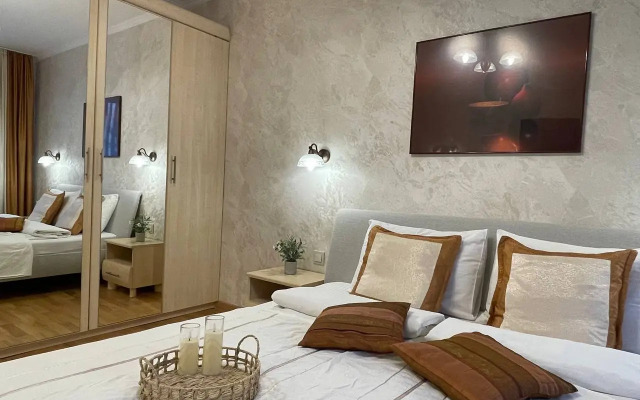 Dvuhkomnatnaya s saunoj u Verhnego ozera Flat