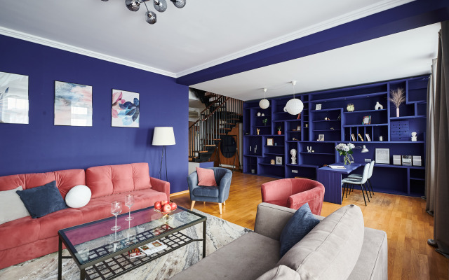 Квартира GM Apartments Двухэтажные с видом на Тверскую