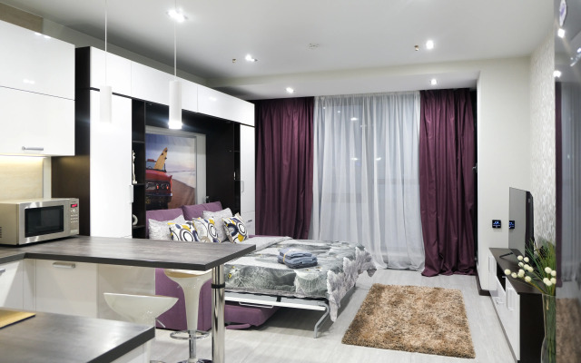 Квартира с видом на Москоу-Сити на Ходынском бульваре