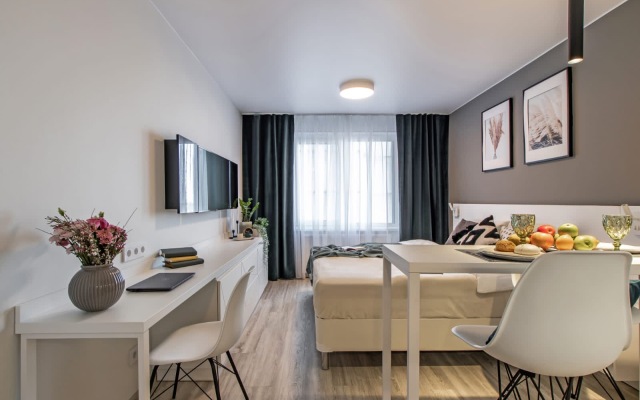 Apartamenty Stilnye Apartamenty U Metro Bukharestskaya Flat