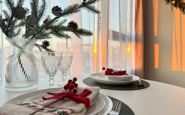 Квартира Тепло и уют с шикарным видом на Золотой Рог