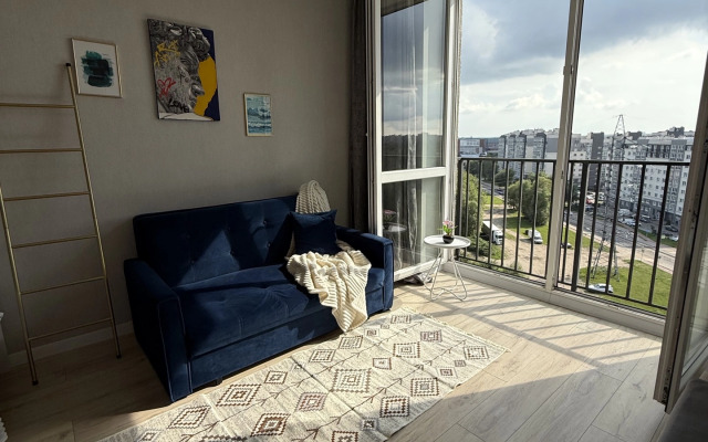 Квартира Уют в панорамном остеклении, с шикарным видом