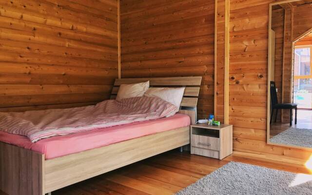 Дом с баней и камином