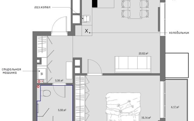 Apartamenty V Zhk Rybnaya Derevnya Apartments