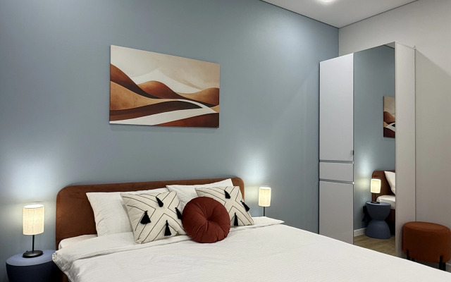 Квартира Современная однокомнатная в центре Тюмени