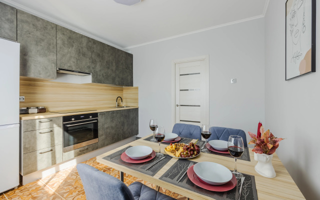 Dvukhkomnatnye Prudius Apart u Lakhta tsentra Apartaments