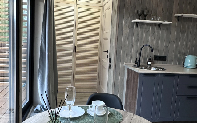 Mini-Dom S Baney I Chanom V Istre Private house