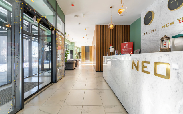 Apartamenty Prostornye apartamenty s 2 spal'nami i 2 vannymi v zdanii NEO ski-in/ski-out Novyj Gudauri