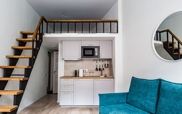 Апартаменты LetYourFlat "Aquamarine" студия