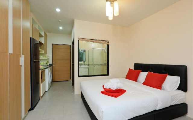 Апартаменты 1-комнатные с видом на сад у пляжа Найтон NTC-A109