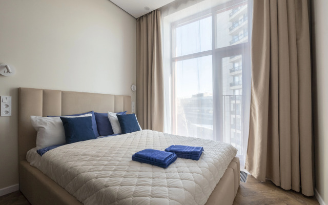 S Lichnoy Terrasoy Na Kryshe Doma Okolo Metro Apartments