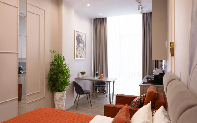 Апартаменты Уютная студия в отеле Mirror