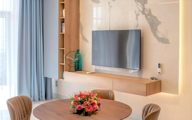 Квартира  Дизайнерская квартира в аренду в ЖК Светлана парк