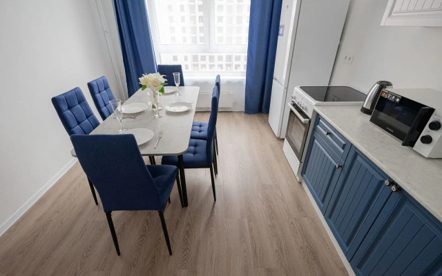 Квартира с двумя спальнями возле ЖД Вокзала