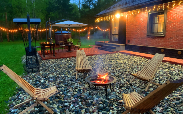 Шале Zarechye Баня Горячая купель