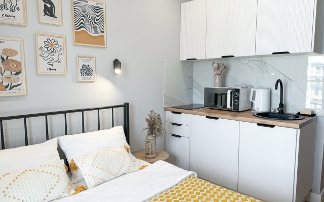 Апартаменты Ваниль УК Атмосфера с Видом на Горы