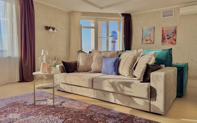 Квартира с видом на море и горы