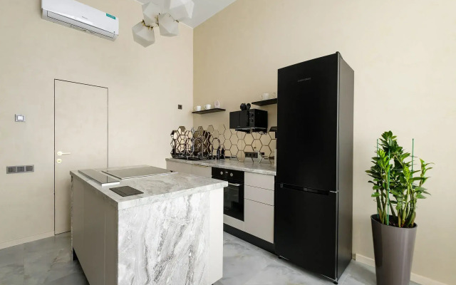 Апартаменты Пентхаус с отдельной спальней и ванной king-size