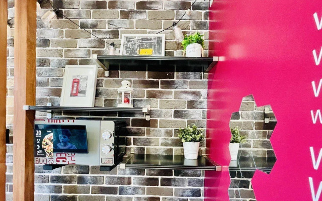 Квартира Красивaя cтудия с видом на Mоcкву