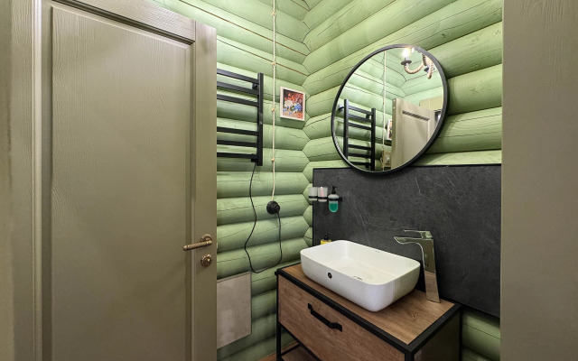 Частный дом У друзей сруб