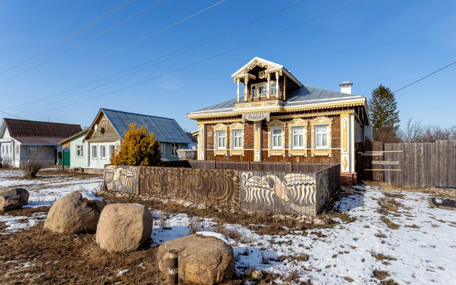Частный дом с русской печью и баней