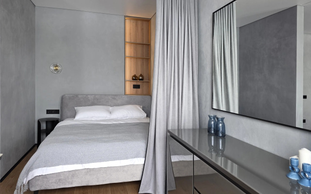 Квартира С видом на Волгу и лаунж-зоной на крыше