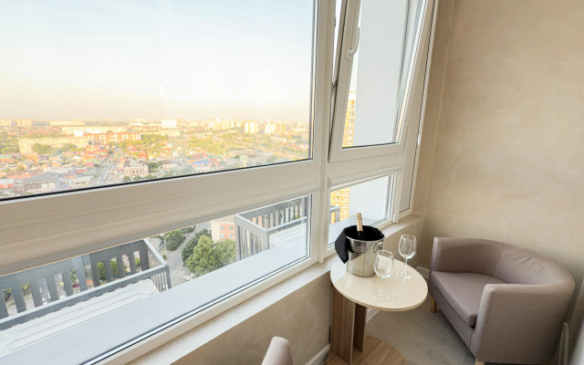 Квартира Ваш Премиум-Отдых с Видом на Краснодар