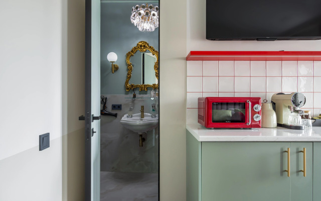 Квартира New Horizon Art Vinil 71 премиальный центр и авторский интерьер