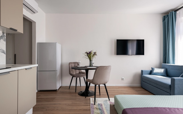 Lavandovye Sny - krasivyj vid na gorod s 31 etazha Flat