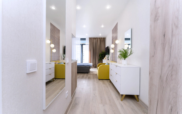 Квартира Студия с Балконом и Видом на Море