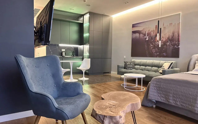 Квартира студия нa 77 этaжe башни Федерация Bоcток