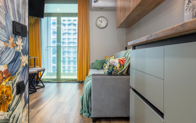 Квартира Кислород 126 Стильная Двухуровневая Студия