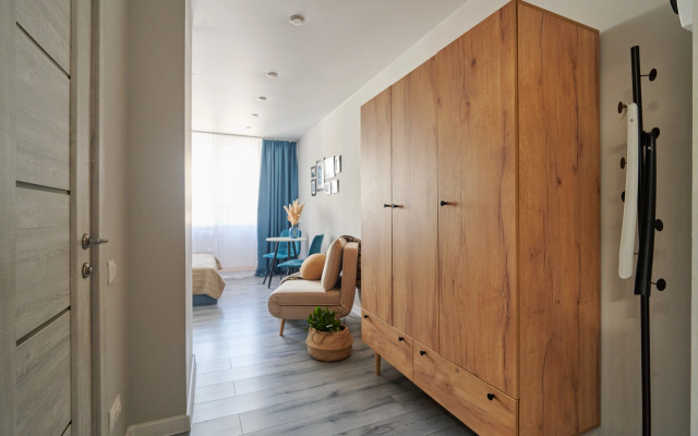 Квартира Студия синяя