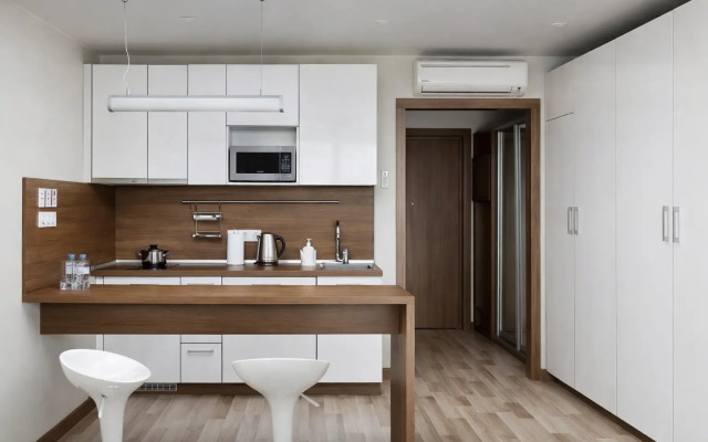 Апартаменты Светлые студийной планировки