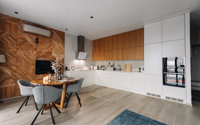 Lalapart Skyfall s Panoramnym Vidom s 46 EtazhaNeboskreba Savelovskij Siti Apartments