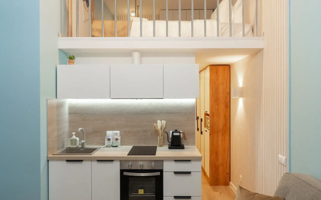 Апартаменты KeyGo 1012 Студия Рядом с Парком Сокольники