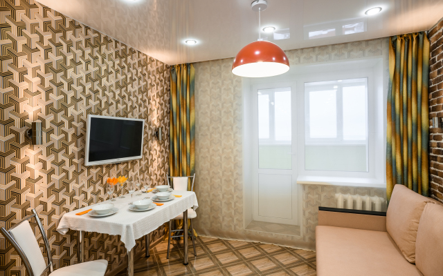 Апартаменты Однокомнатные на Дуки, 11 этаж, Светлая