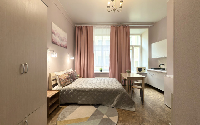 Квартира Уютная студия у метро Чернышевская Гости Дома