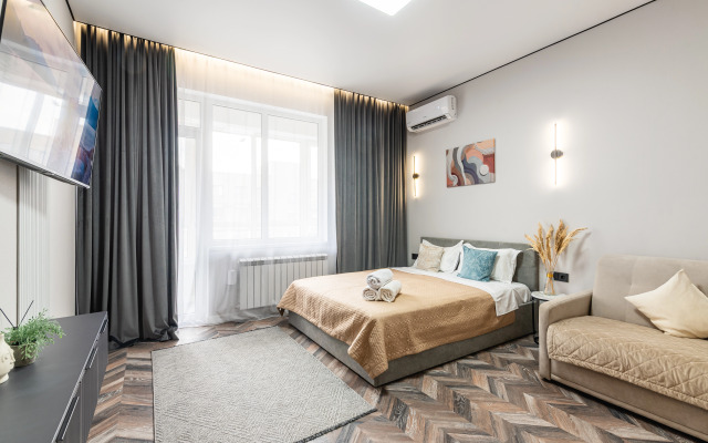 Апартаменты Студия Bounty рядом с ТРЦ Мега Парк (197)