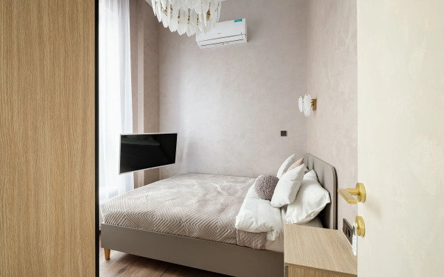 Апартаменты Пентхаус с отдельной спальней и ванной king-size